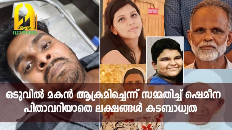 ഒടുവിൽ മകൻ ആക്രമിച്ചെന്ന് സമ്മതിച്ച് ഷെമീന; പിതാവറിയാതെ ലക്ഷങ്ങൾ കടബാധ്യത