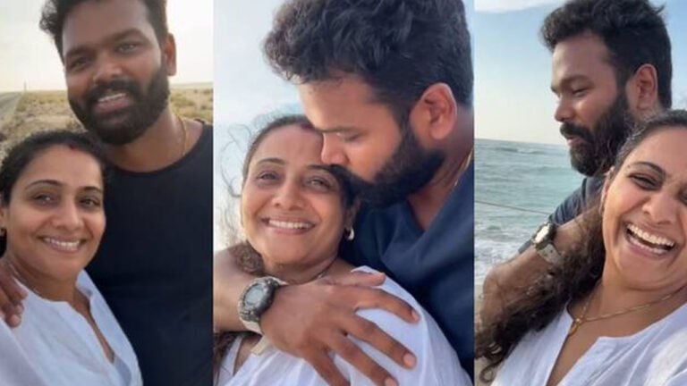 റൊമാന്റിക് ഫോട്ടോ കിട്ടാനുള്ള കഷ്ടപ്പാട്; ഭർത്താവിനൊപ്പമുള്ള വീഡിയോയുമായി മീര വാസുദേവ്