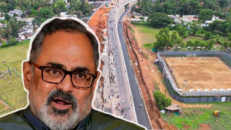 ദേശീയ പാത തകര്‍ന്ന സംഭവത്തില്‍ സംസ്ഥാന സര്‍ക്കാരിന് ഒഴിഞ്ഞ് മാറാനാവില്ലെന്ന്; രാജീവ് ചന്ദ്രശേഖര്‍