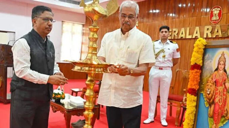 അവസാനം തീരുമാനമായി; രാജ്‌ഭവൻ നടത്തുന്ന സർക്കാർ പരിപാടികളിൽ നിന്ന് ഭാരതാംബ ചിത്രം ഒഴിവാക്കാൻ തീരുമാനം