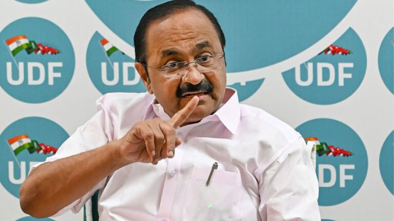 നിലമ്പൂരിലെ യു ഡി എഫ് കൺവെൻഷനിൽ സംസ്ഥാന സർക്കാരിനെതിരെ രൂക്ഷവിമർശനവുമായി  വി ഡി സതീശൻ